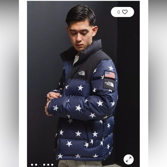 The North Face
International Collection
Nuptse Jacket Black & White Stars Size L - Picture 6 of 17